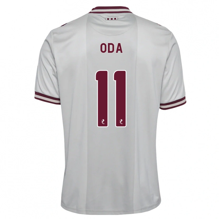 Danxen Hombre Camiseta Yutaro Oda #11 Blanco Borgoña 2ª Equipación 2026/27 La Camisa