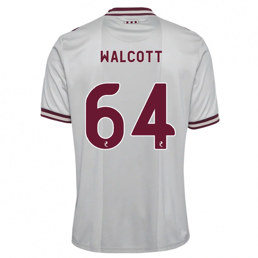 Danxen Hombre Camiseta Malachi Fagan-Walcott #64 Blanco Borgoña 2ª Equipación 2026/27 La Camisa