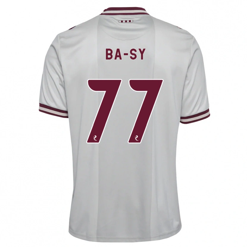 Danxen Hombre Camiseta Amadou Ba-Sy #77 Blanco Borgoña 2ª Equipación 2026/27 La Camisa