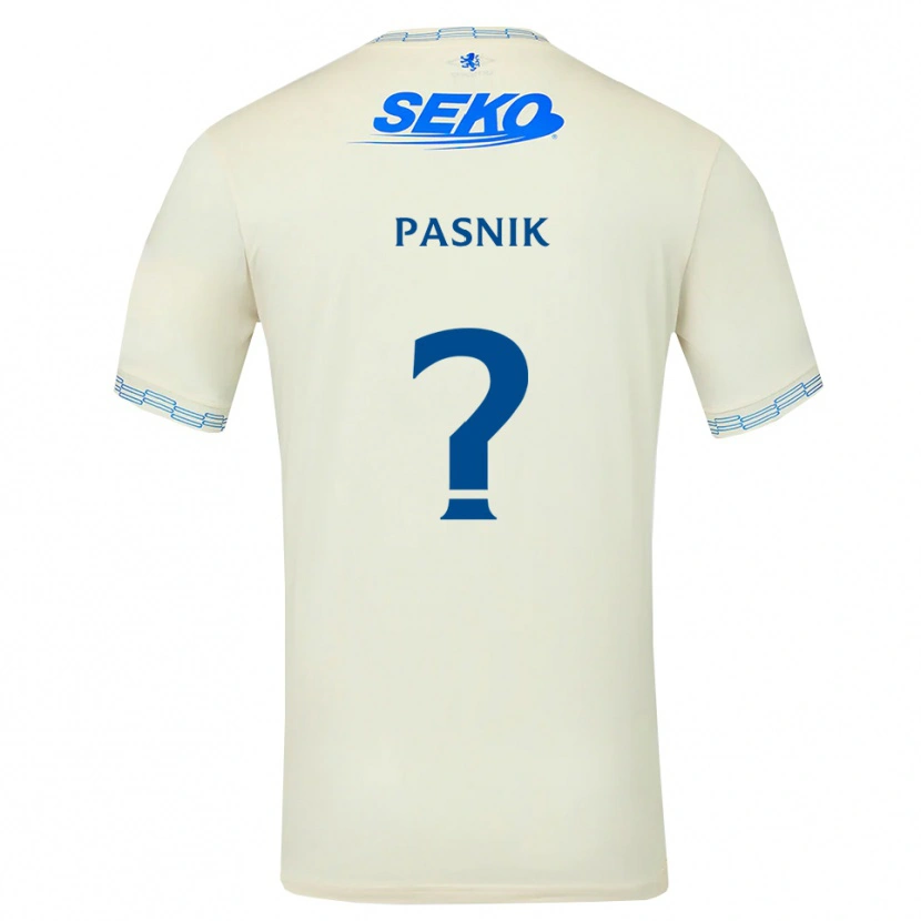 Danxen Hombre Camiseta Tyler Pasnik #0 Azul Cielo Profundo Blanco 2ª Equipación 2026/27 La Camisa