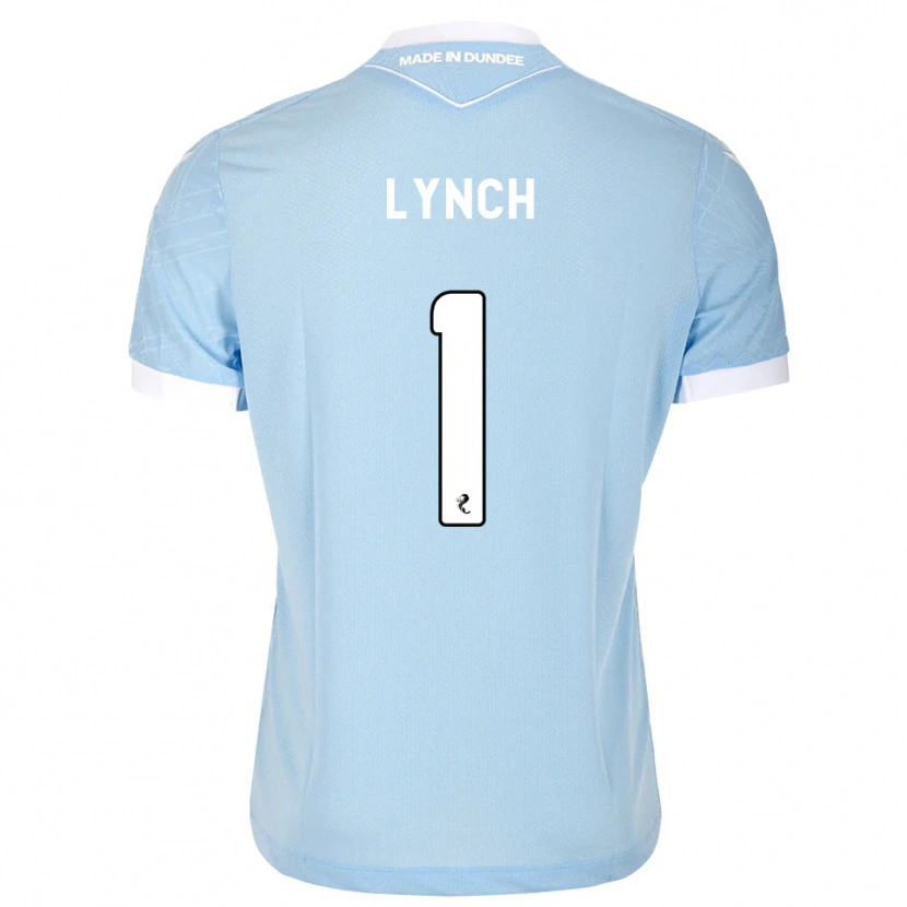 Danxen Hombre Camiseta Ruaridh Lynch #1 Azul Cielo Claro Blanco 2ª Equipación 2026/27 La Camisa