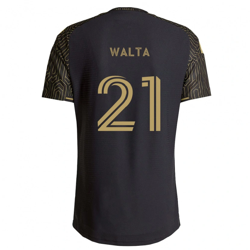Danxen Hombre Camiseta Leo Walta #21 Marrón Negro 1ª Equipación 2026/27 La Camisa