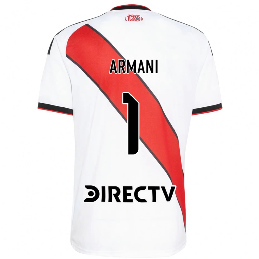 Danxen Mujer Camiseta Franco Armani #1 Rojo Blanco Negro 1ª Equipación 2026/27 La Camisa