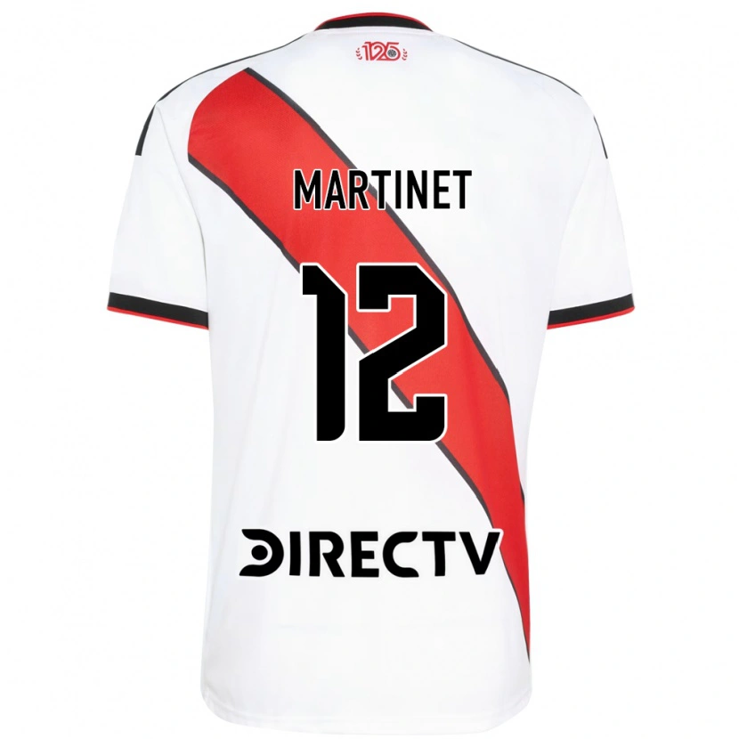 Danxen Mujer Camiseta Jeremías Martinet #12 Rojo Blanco Negro 1ª Equipación 2026/27 La Camisa