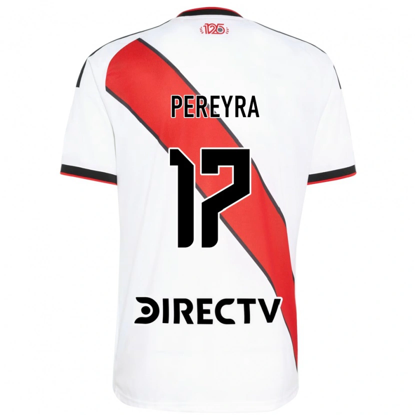 Danxen Mujer Camiseta Gonzalo Pereyra #17 Rojo Blanco Negro 1ª Equipación 2026/27 La Camisa