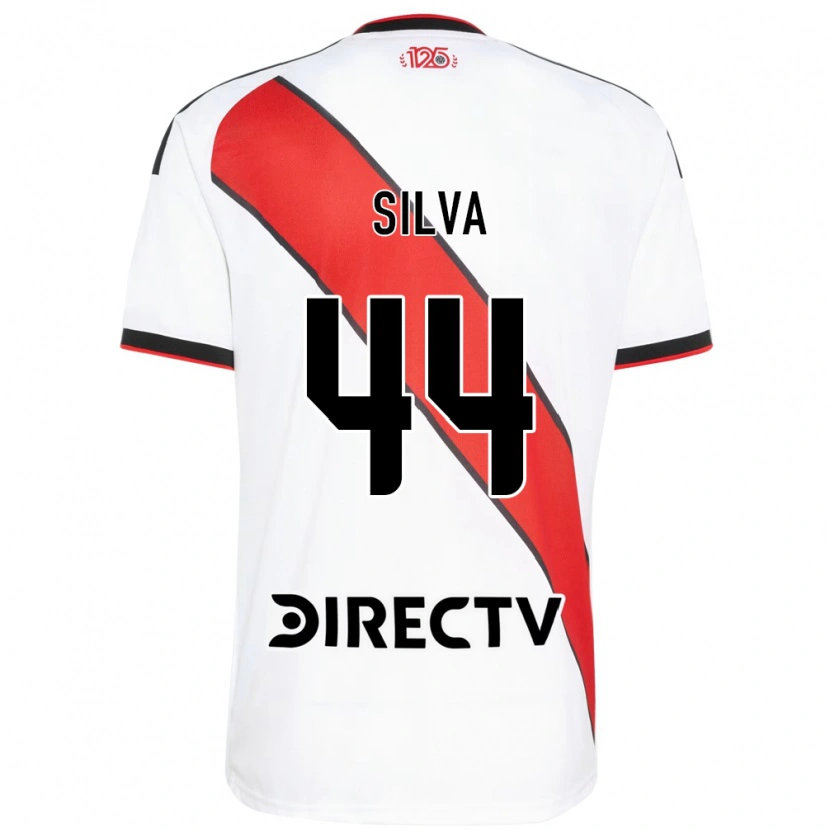 Danxen Mujer Camiseta Lucas Silva #44 Rojo Blanco Negro 1ª Equipación 2026/27 La Camisa
