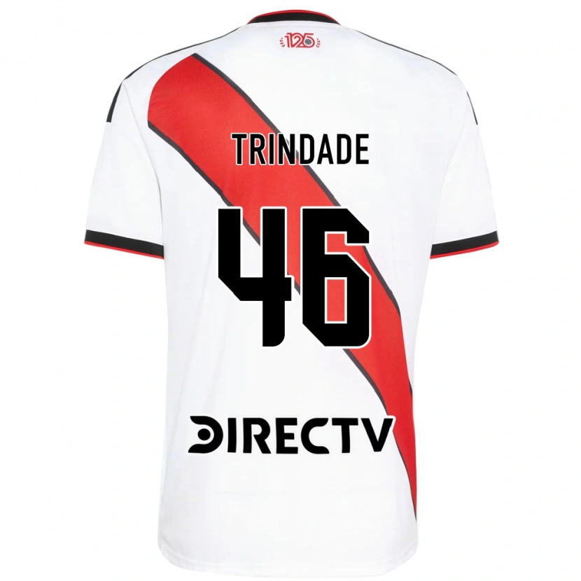 Danxen Mujer Camiseta Gonzalo Trindade #46 Rojo Blanco Negro 1ª Equipación 2026/27 La Camisa