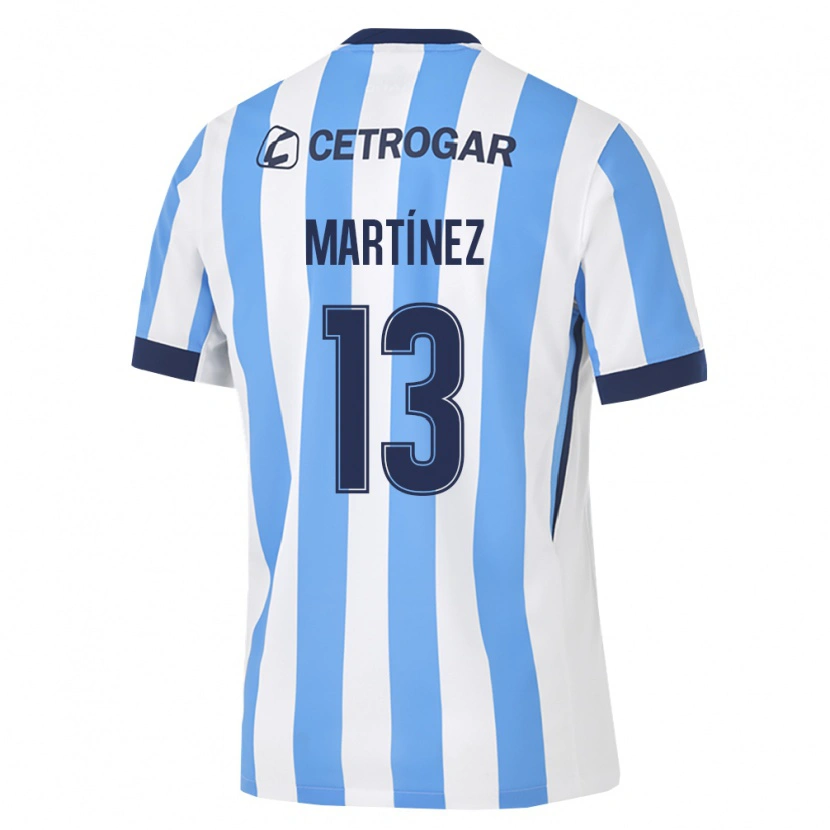 Danxen Mujer Camiseta Mateo Martínez #13 Azul Claro Blanco Negro 1ª Equipación 2026/27 La Camisa