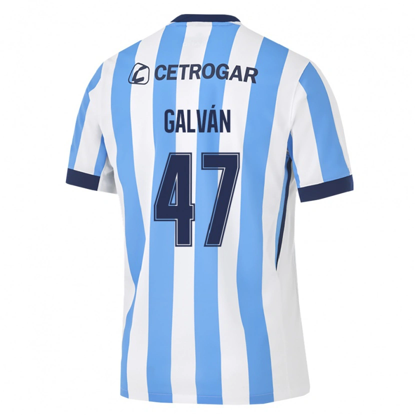 Danxen Mujer Camiseta Ignacio Galvan #47 Azul Claro Blanco Negro 1ª Equipación 2026/27 La Camisa