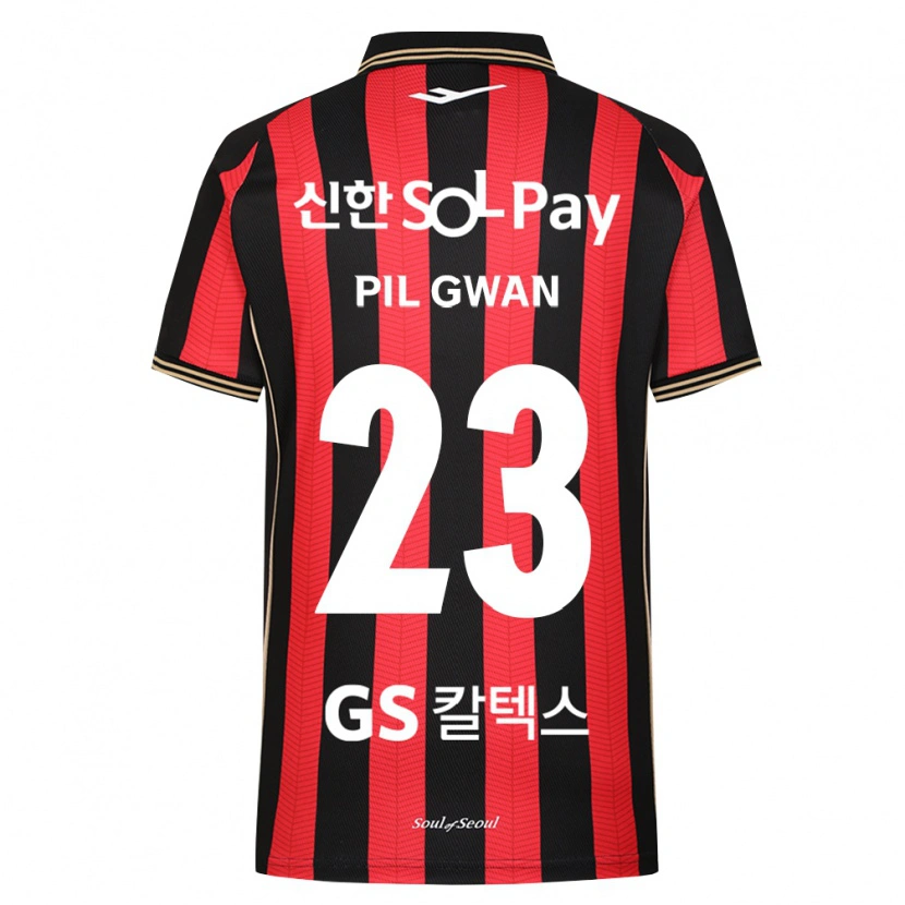 Danxen Mujer Camiseta Pil-Gwan Ko #23 Rojo Blanco Negro 1ª Equipación 2026/27 La Camisa