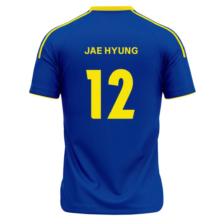 Danxen Mujer Camiseta Jae-Hyung Lee #12 Azul Real Amarillo 1ª Equipación 2026/27 La Camisa