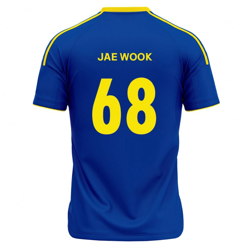 Danxen Mujer Camiseta Jae-Wook Lee #68 Azul Real Amarillo 1ª Equipación 2026/27 La Camisa