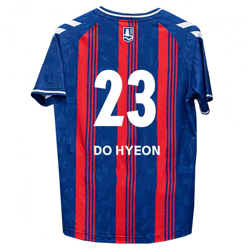 Danxen Mujer Camiseta Do-Hyeon Yeom #23 Azul Rojo Blanco 1ª Equipación 2026/27 La Camisa
