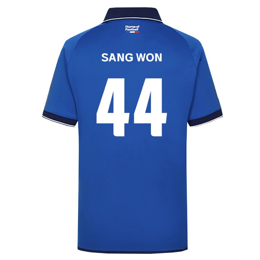 Danxen Mujer Camiseta Sang-Won Hong #44 Azul Real Blanco Rojo 1ª Equipación 2026/27 La Camisa