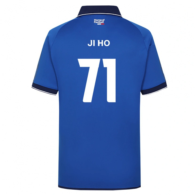 Danxen Mujer Camiseta Ji-Ho Kim #71 Azul Real Blanco Rojo 1ª Equipación 2026/27 La Camisa