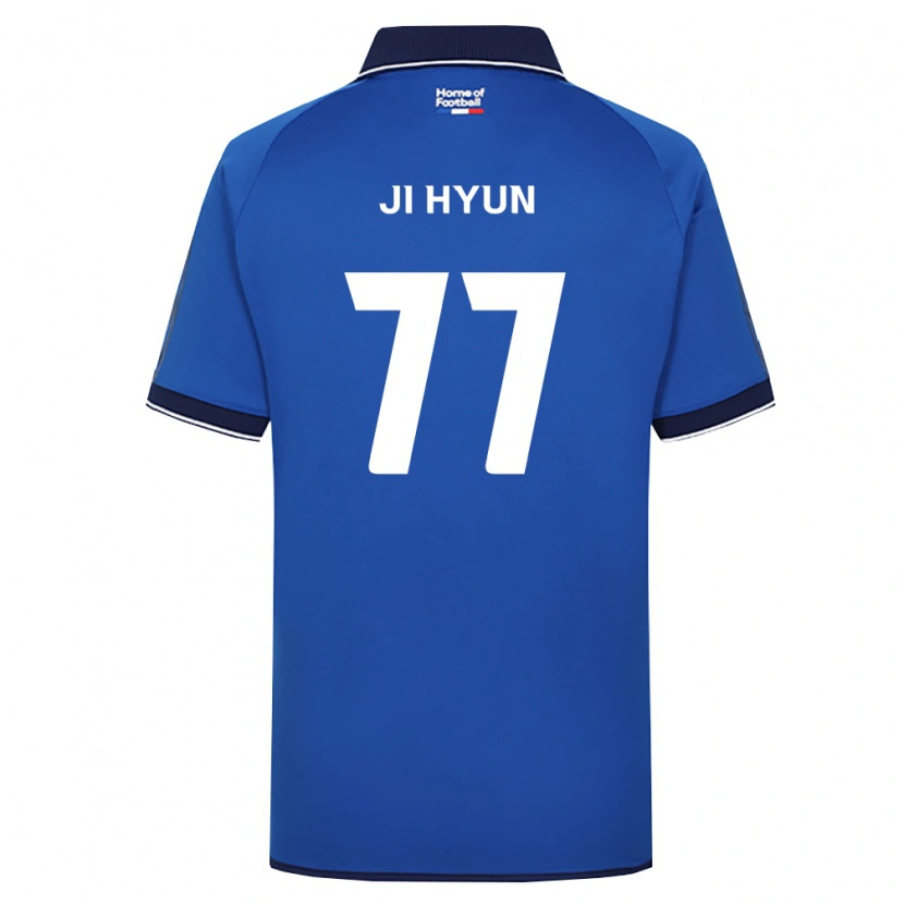 Danxen Mujer Camiseta Ji-Hyun Kim #77 Azul Real Blanco Rojo 1ª Equipación 2026/27 La Camisa