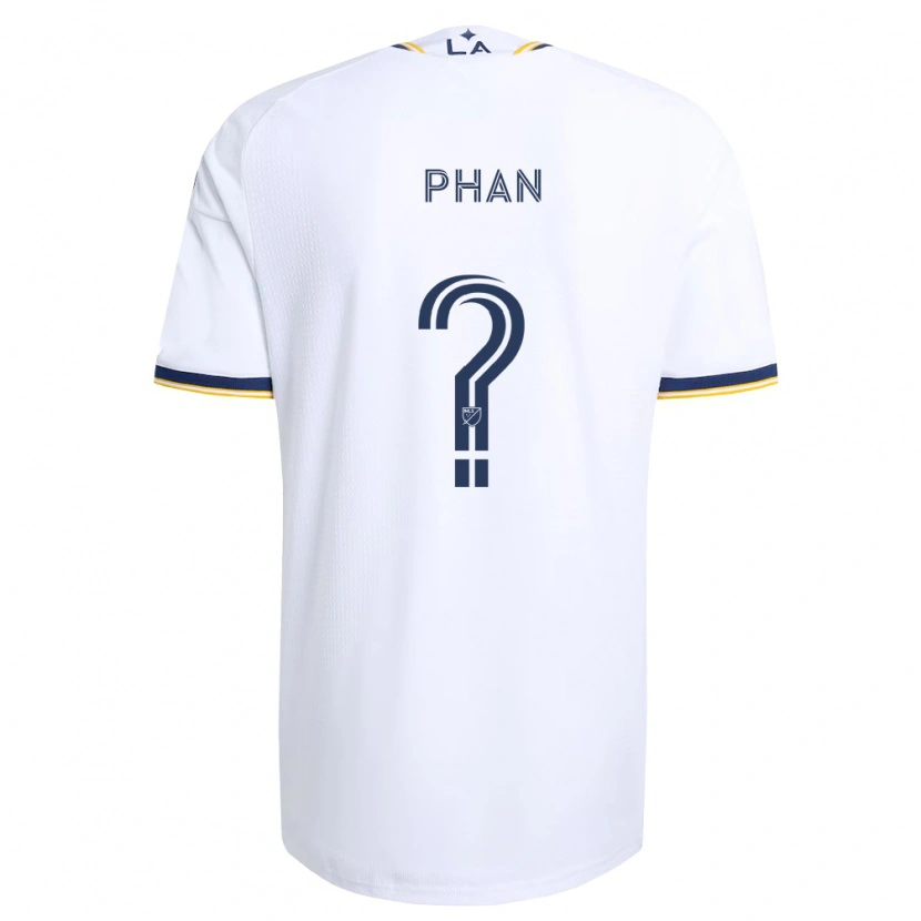 Danxen Mujer Camiseta Brett Phan #0 Azul Amarillo Y Blanco 1ª Equipación 2026/27 La Camisa