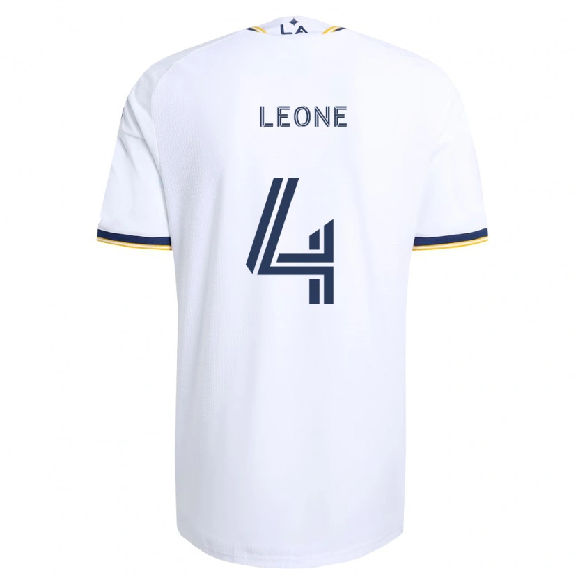 Danxen Mujer Camiseta Matthew Leone #4 Azul Amarillo Y Blanco 1ª Equipación 2026/27 La Camisa