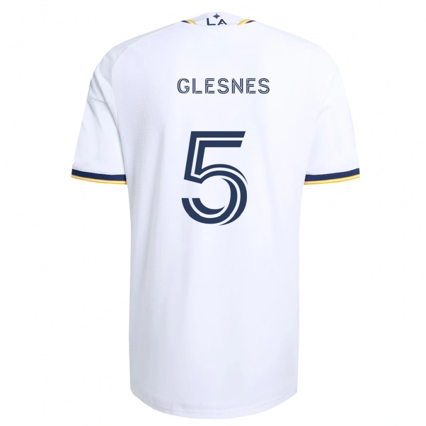 Danxen Mujer Camiseta Jakob Glesnes #5 Azul Amarillo Y Blanco 1ª Equipación 2026/27 La Camisa
