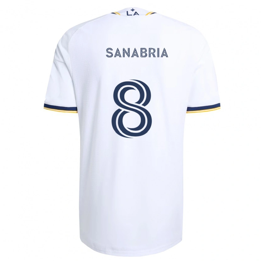 Danxen Mujer Camiseta Lucas Sanabria #8 Azul Amarillo Y Blanco 1ª Equipación 2026/27 La Camisa