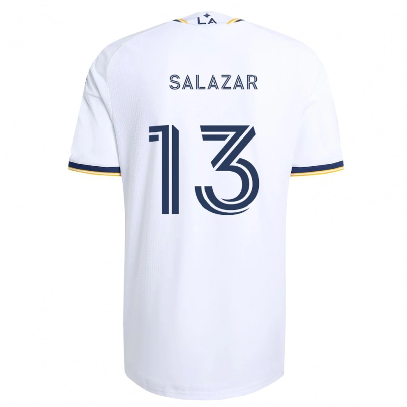 Danxen Mujer Camiseta Giovanni Salazar #13 Azul Amarillo Y Blanco 1ª Equipación 2026/27 La Camisa