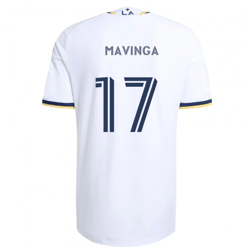 Danxen Mujer Camiseta Chris Mavinga #17 Azul Amarillo Y Blanco 1ª Equipación 2026/27 La Camisa