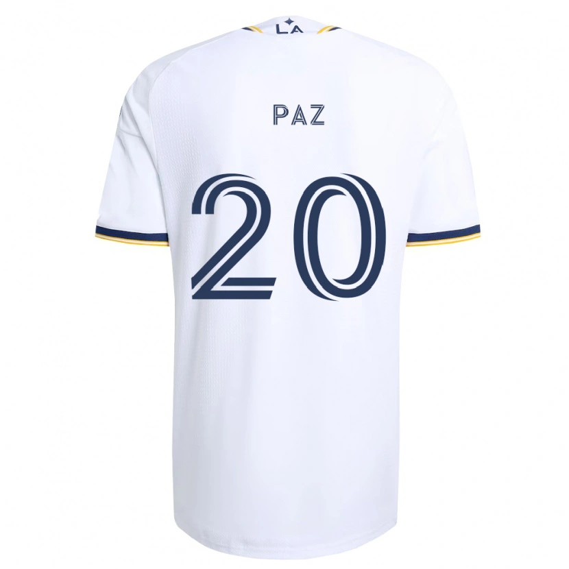 Danxen Mujer Camiseta Jaiden Paz #20 Azul Amarillo Y Blanco 1ª Equipación 2026/27 La Camisa