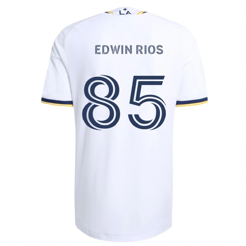 Danxen Mujer Camiseta Edwin Ríos #85 Azul Amarillo Y Blanco 1ª Equipación 2026/27 La Camisa