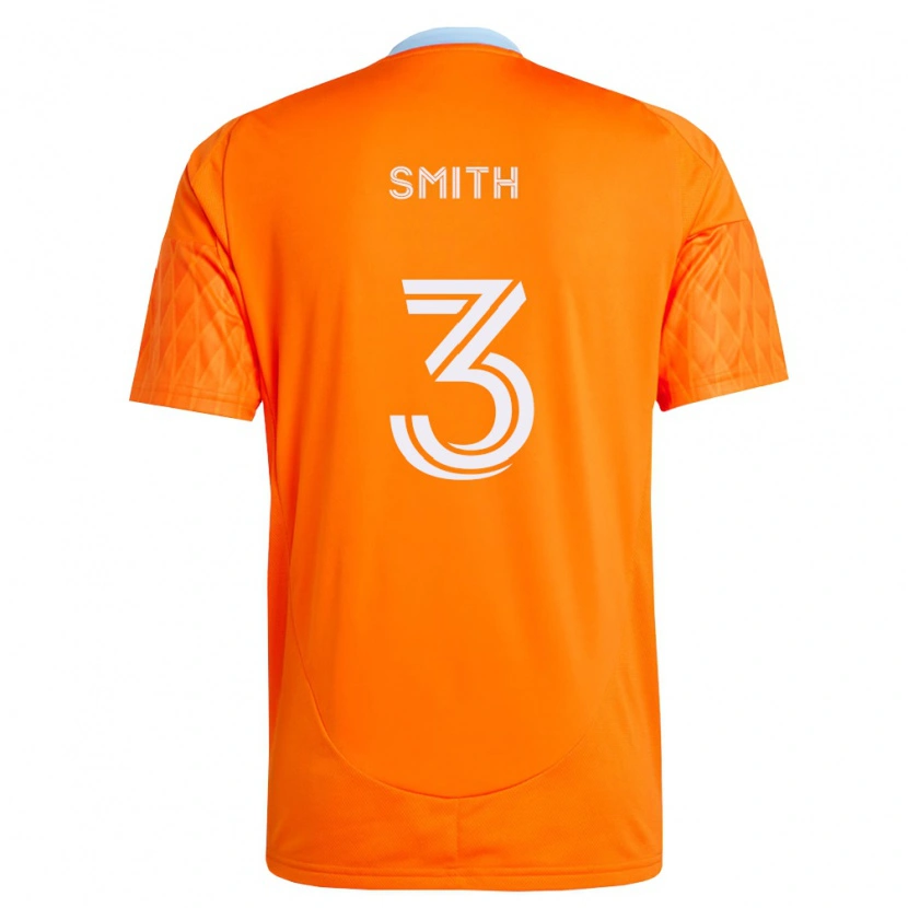 Danxen Mujer Camiseta Brad Smith #3 Naranja Blanco 1ª Equipación 2026/27 La Camisa