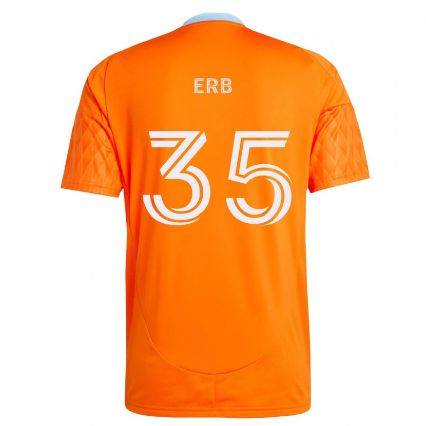 Danxen Mujer Camiseta Logan Erb #35 Naranja Blanco 1ª Equipación 2026/27 La Camisa