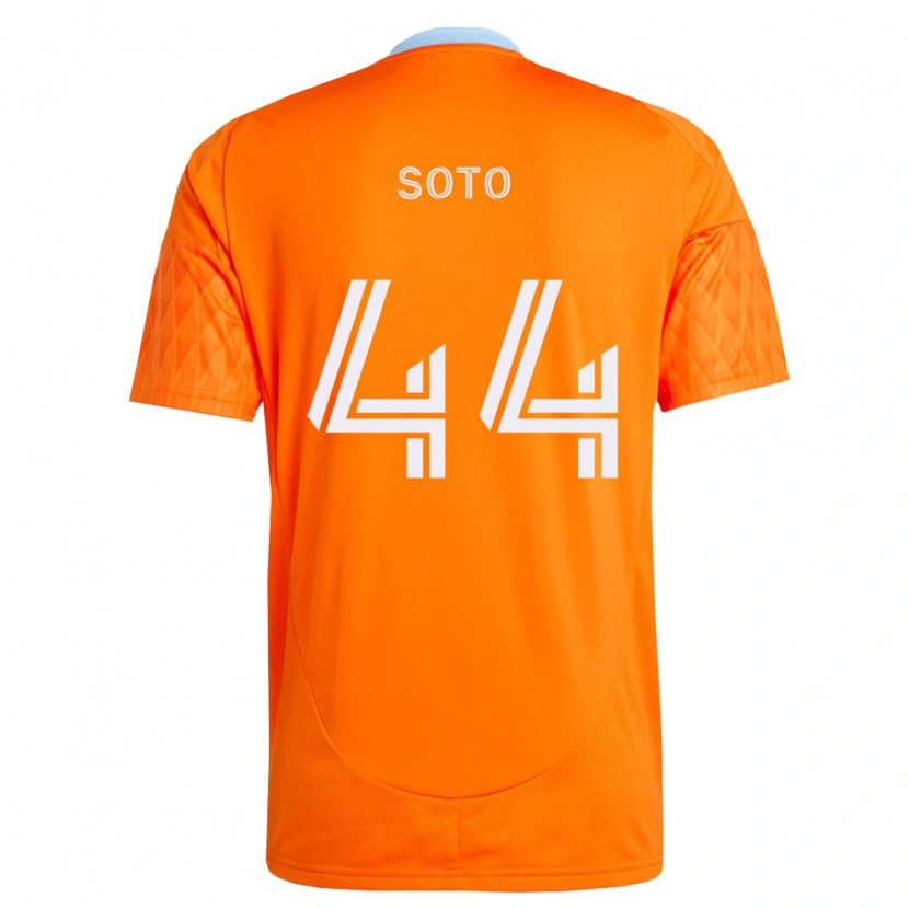 Danxen Mujer Camiseta Ezekiel Soto #44 Naranja Blanco 1ª Equipación 2026/27 La Camisa