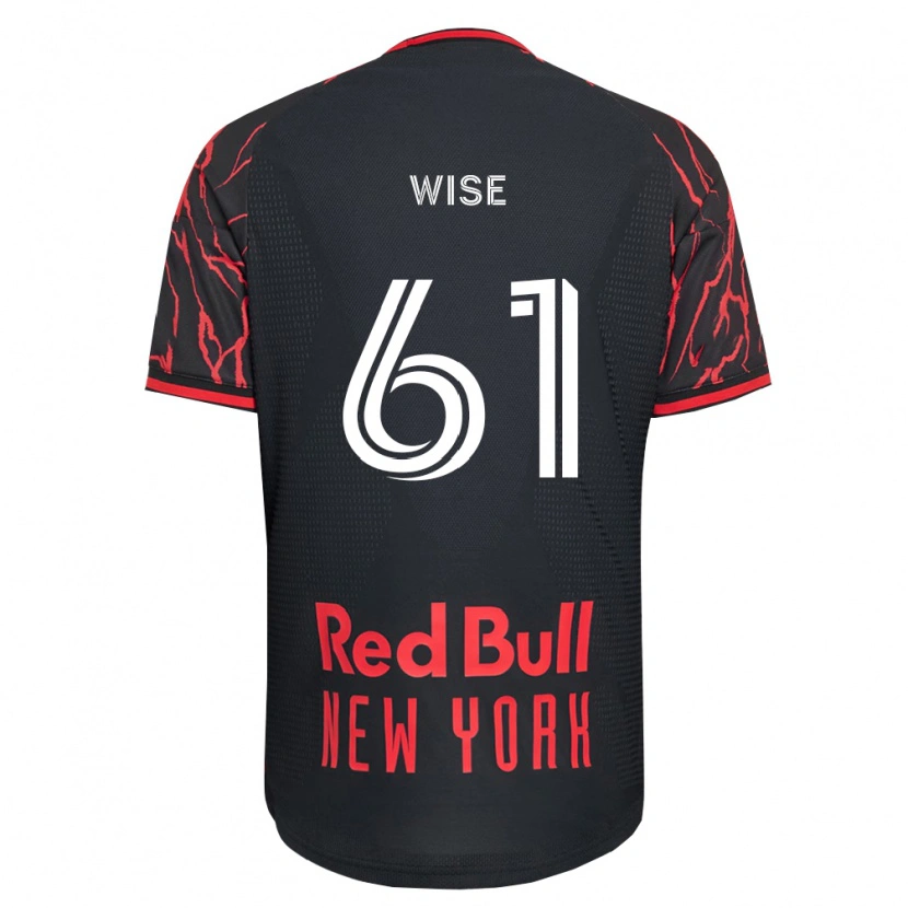 Danxen Mujer Camiseta Henry Wise #61 Rojo Negro Blanco 1ª Equipación 2026/27 La Camisa