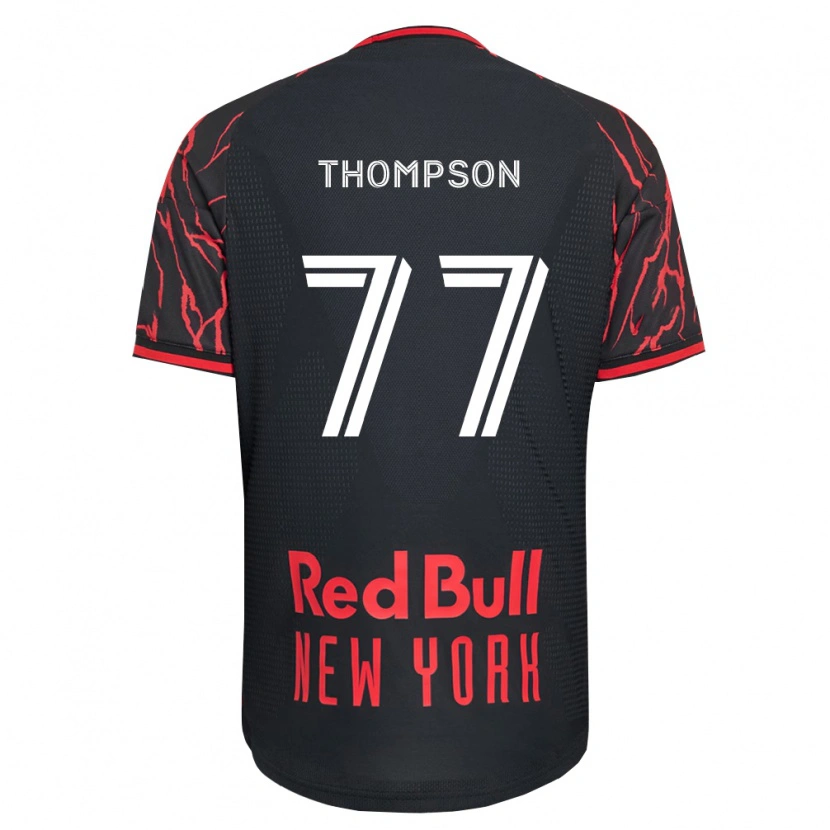 Danxen Mujer Camiseta Amos Shapiro-Thompson #77 Rojo Negro Blanco 1ª Equipación 2026/27 La Camisa