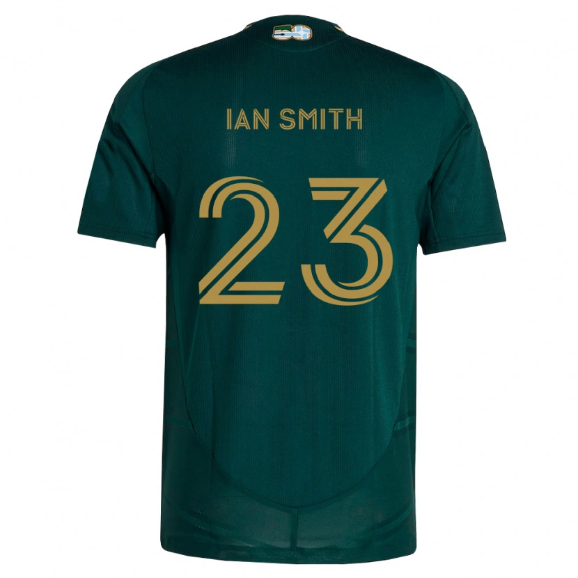 Danxen Mujer Camiseta Ian Smith #23 Verde Oscuro Marrón 1ª Equipación 2026/27 La Camisa