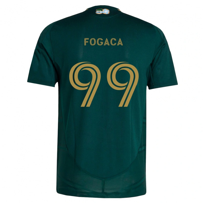 Danxen Mujer Camiseta Nathan Fogaça #99 Verde Oscuro Marrón 1ª Equipación 2026/27 La Camisa