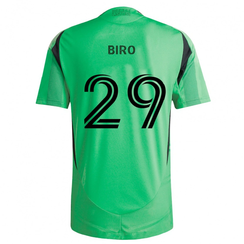 Danxen Mujer Camiseta Guilherme Biro #29 Verde Esmeralda Negro 1ª Equipación 2026/27 La Camisa