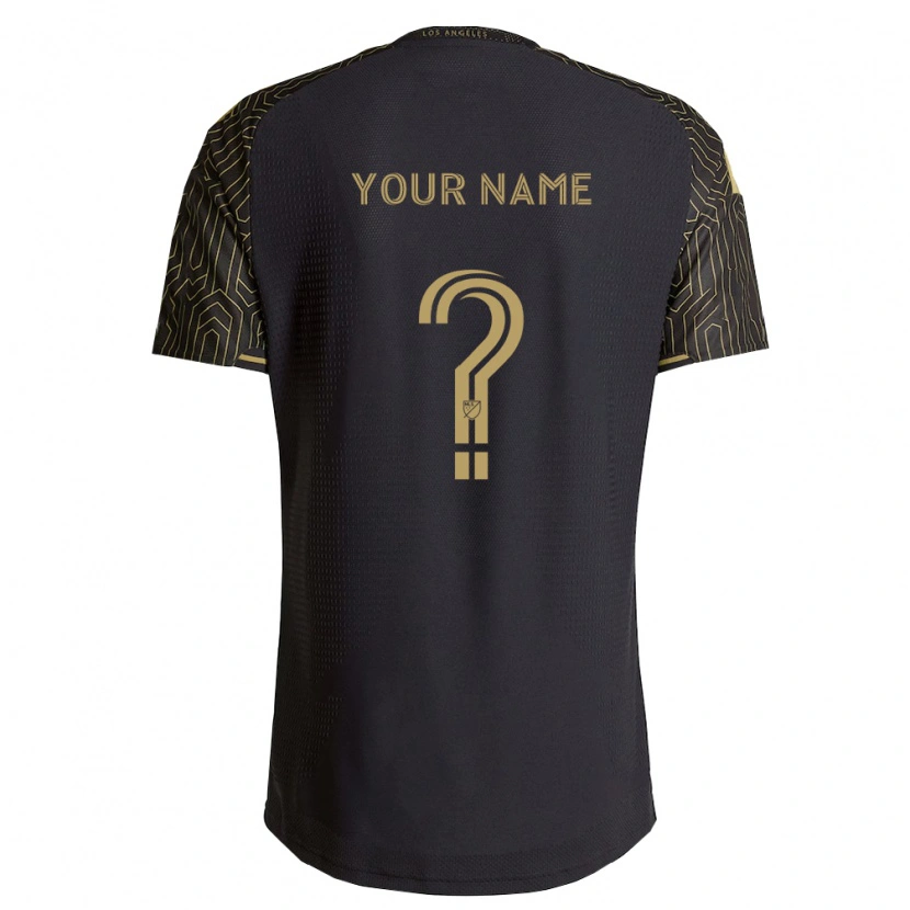 Danxen Mujer Camiseta Su Nombre #0 Marrón Negro 1ª Equipación 2026/27 La Camisa