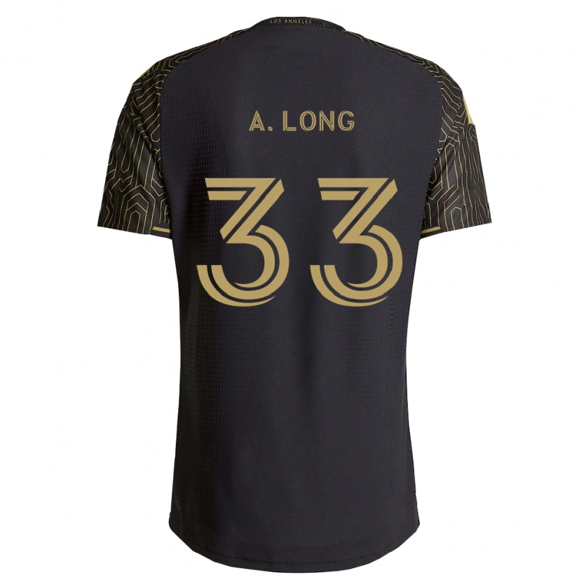 Danxen Mujer Camiseta Aaron Long #33 Marrón Negro 1ª Equipación 2026/27 La Camisa