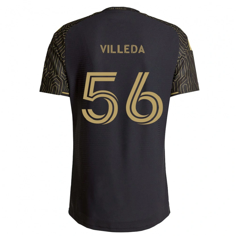 Danxen Mujer Camiseta Eddie Villeda #56 Marrón Negro 1ª Equipación 2026/27 La Camisa