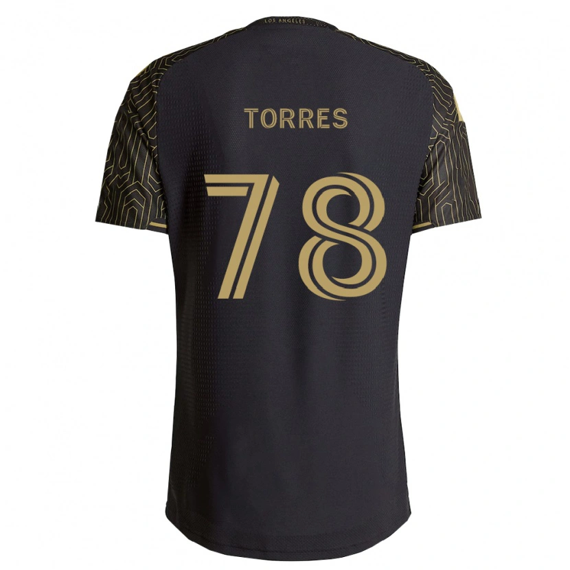 Danxen Mujer Camiseta Lisandro Torres #78 Marrón Negro 1ª Equipación 2026/27 La Camisa
