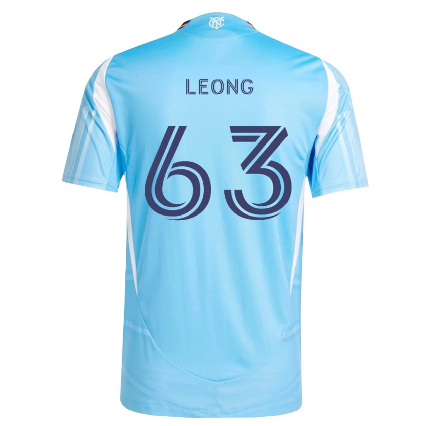 Danxen Mujer Camiseta Matthew Leong #63 Azul Cielo Blanco 1ª Equipación 2026/27 La Camisa