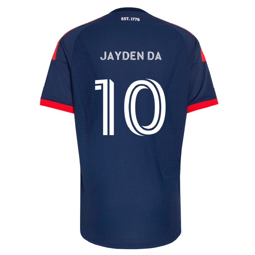 Danxen Mujer Camiseta Jayden Da #10 Azul Real Rojo Blanco 1ª Equipación 2026/27 La Camisa