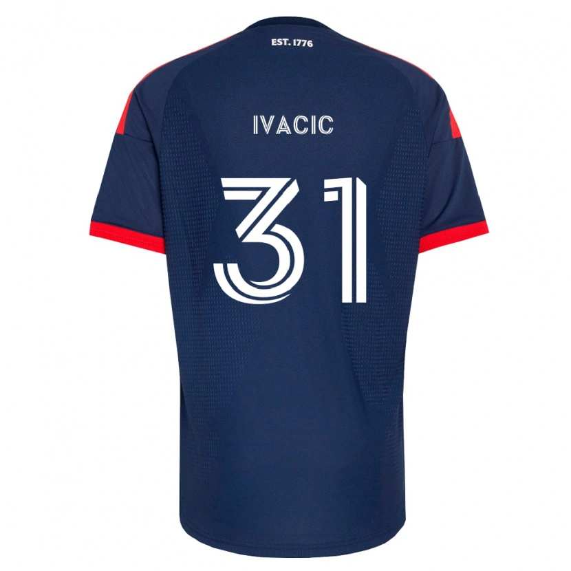 Danxen Mujer Camiseta Aljaz Ivacic #31 Azul Real Rojo Blanco 1ª Equipación 2026/27 La Camisa