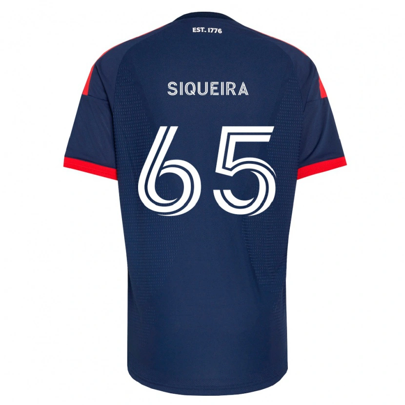 Danxen Mujer Camiseta Judah Siqueira #65 Azul Real Rojo Blanco 1ª Equipación 2026/27 La Camisa