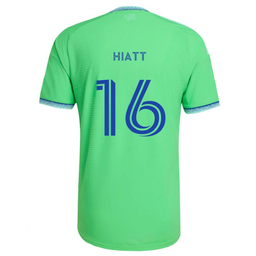 Danxen Mujer Camiseta Samantha Hiatt #16 Verde Azul Claro 1ª Equipación 2026/27 La Camisa