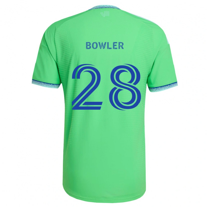 Danxen Mujer Camiseta Rachel Bowler #28 Verde Azul Claro 1ª Equipación 2026/27 La Camisa