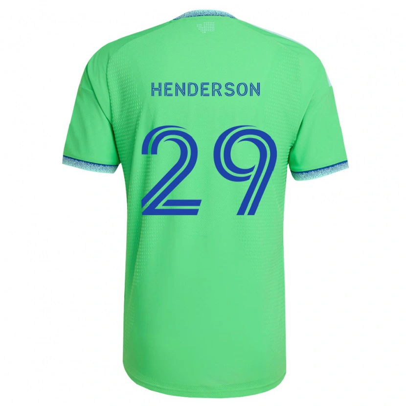 Danxen Mujer Camiseta Anna Henderson #29 Verde Azul Claro 1ª Equipación 2026/27 La Camisa