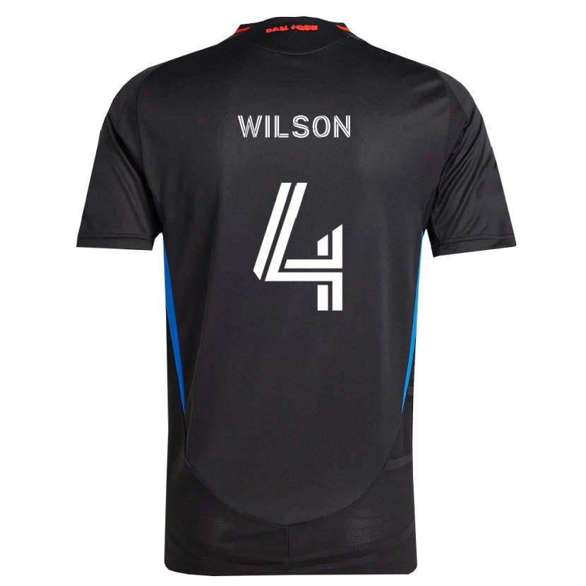 Danxen Mujer Camiseta Bruno Wilson #4 Azul Blanco Negro 1ª Equipación 2026/27 La Camisa