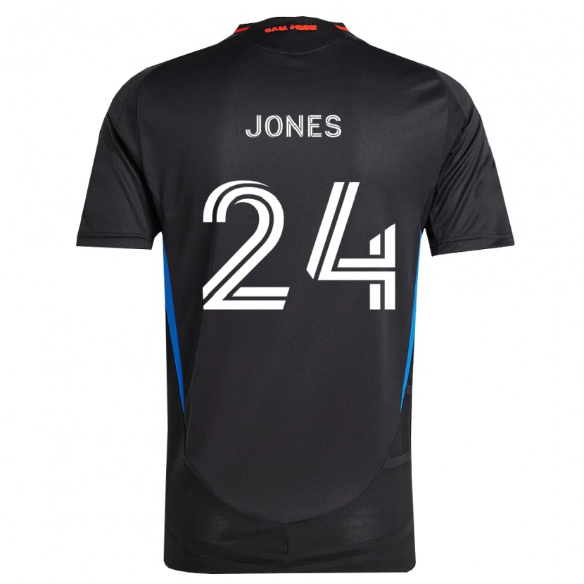 Danxen Mujer Camiseta Dejuan Jones #24 Azul Blanco Negro 1ª Equipación 2026/27 La Camisa