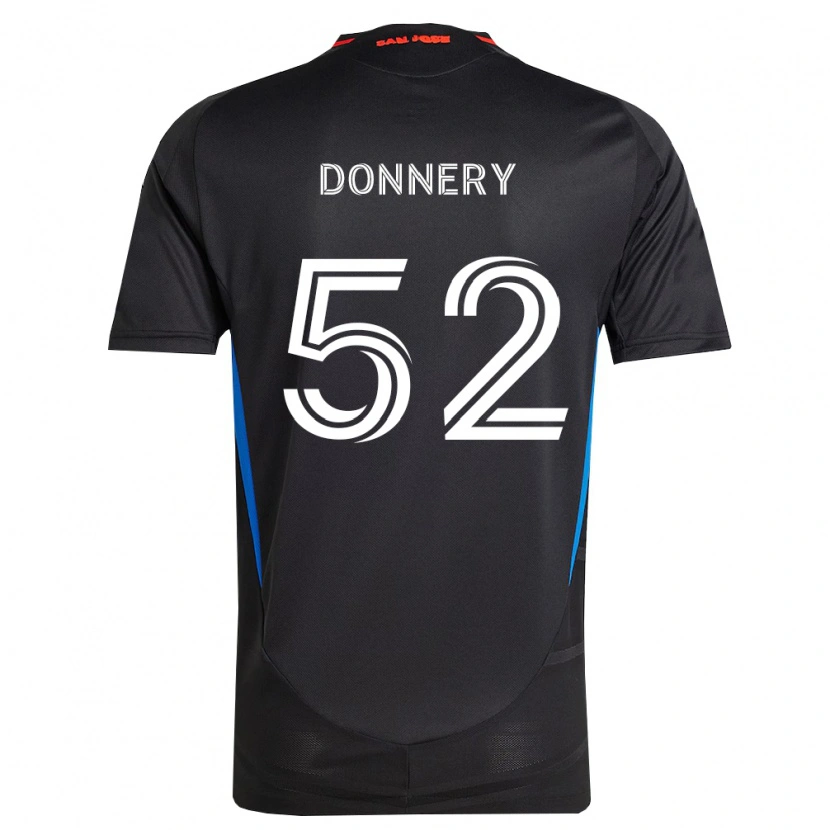 Danxen Mujer Camiseta Julian Donnery #52 Azul Blanco Negro 1ª Equipación 2026/27 La Camisa